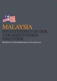 investitions-fördermassnahmen - Malaysian Industrial Development ...