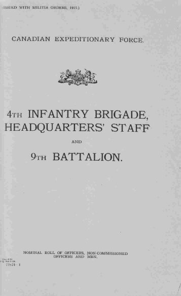 pth battalion. - albertagenealogy-research.ca