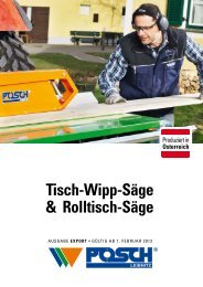 Tisch-Wipp-Säge & Rolltisch-Säge - Ledinegg