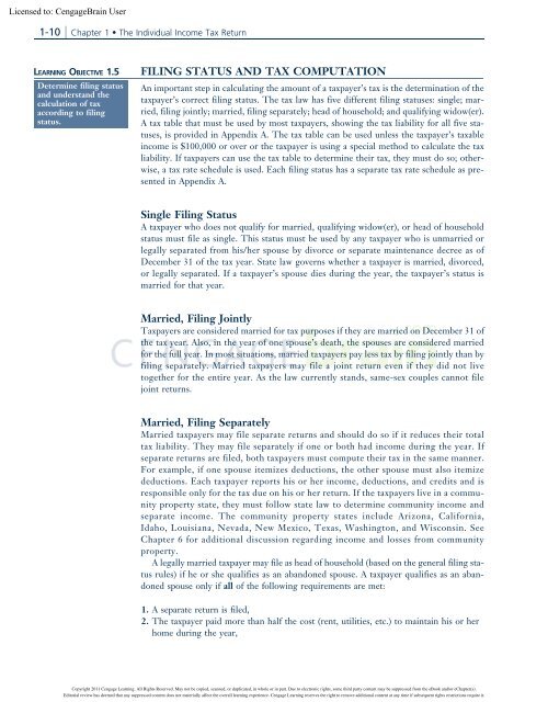 Income Tax Fundamentals 2012, 30th ed. - CengageBrain