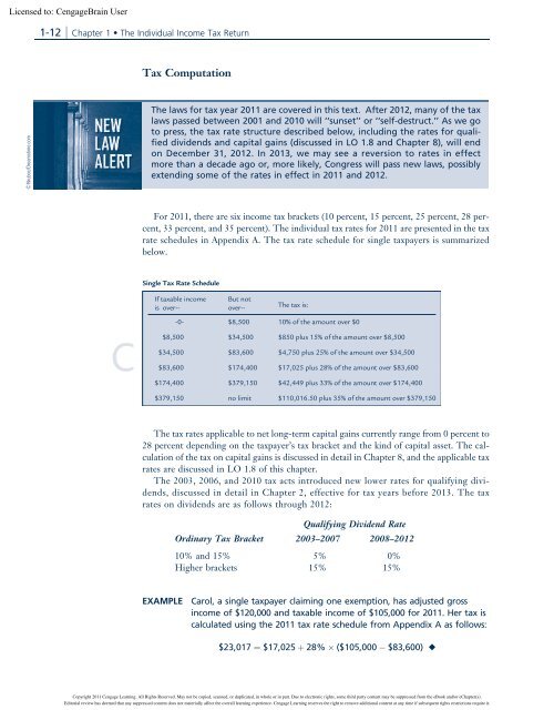 Income Tax Fundamentals 2012, 30th ed. - CengageBrain