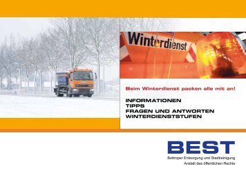 Winterdienstbroschüre - BEST-Bottrop