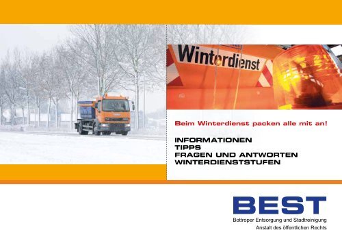 Winterdienstbroschüre - BEST-Bottrop