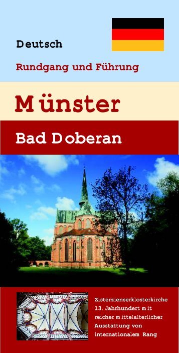 Deutsch Rundgang und Führung Münster Bad Doberan - Doberaner ...