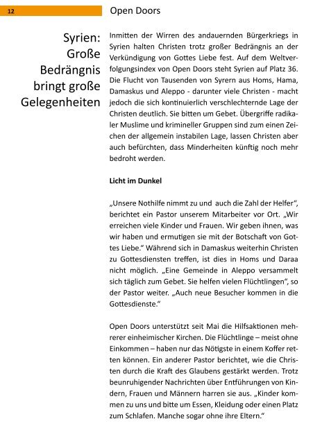 GEMEINDEBRIEF - Evangelische Kirchengemeinde Allendorf