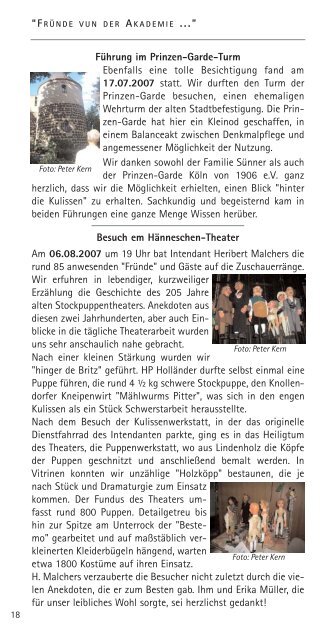 INFO-HEFT Oktober 2007 bis März 2008 - Akademie för uns kölsche ...