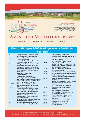 eine/n Verwaltungsfachangestellte/n oder ... - Markt Bechhofen