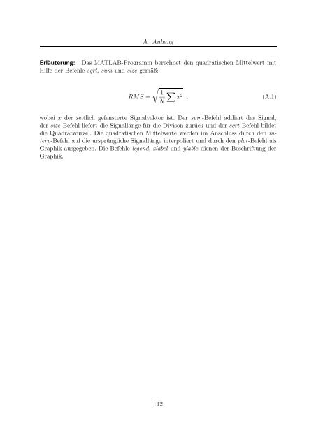 Messung und Analyse myoelektrischer Signale - Communications ...