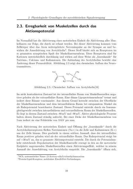 Messung und Analyse myoelektrischer Signale - Communications ...