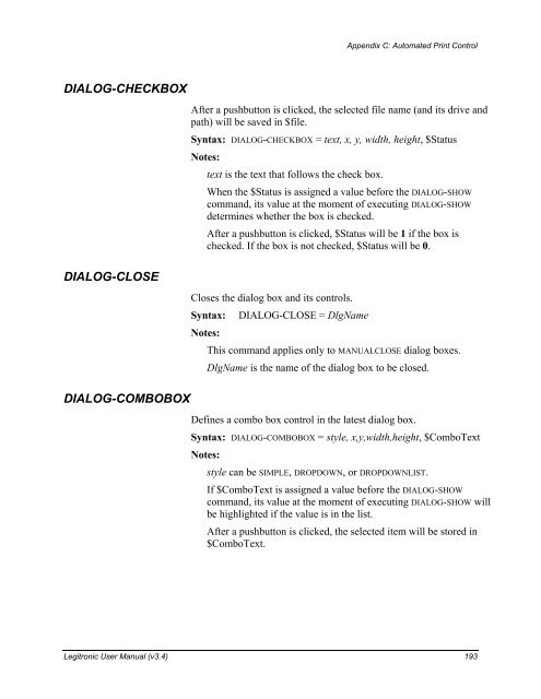 Downloading - Weber Marking Systems