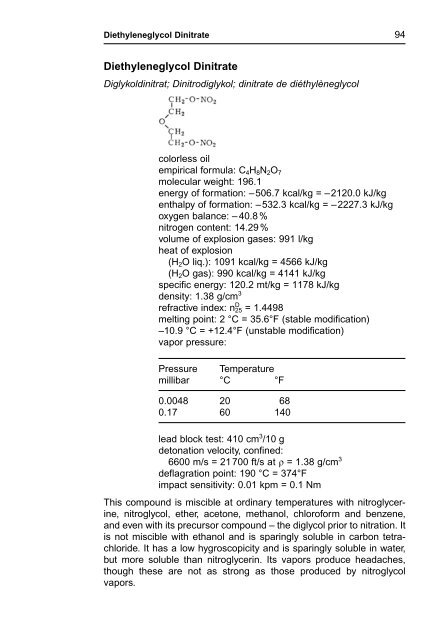 R. Meyer J. Köhler A. Homburg Explosives