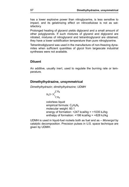 R. Meyer J. Köhler A. Homburg Explosives