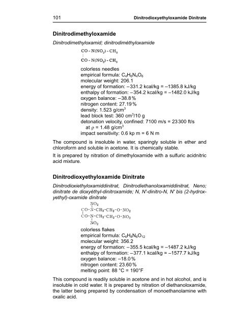 R. Meyer J. Köhler A. Homburg Explosives