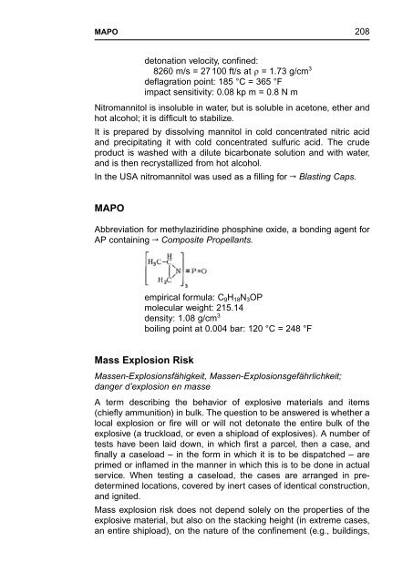 R. Meyer J. Köhler A. Homburg Explosives