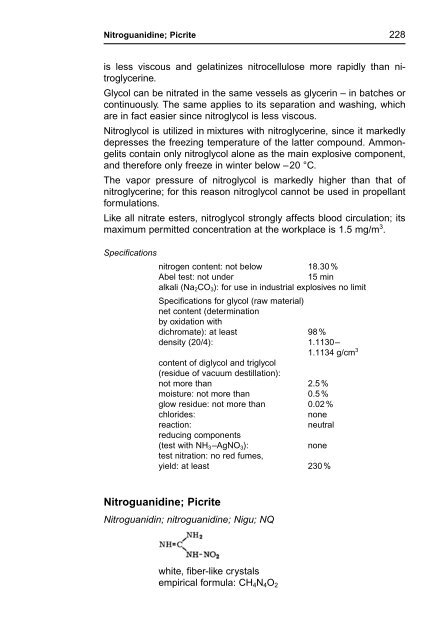 R. Meyer J. Köhler A. Homburg Explosives