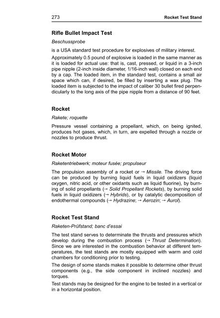 R. Meyer J. Köhler A. Homburg Explosives