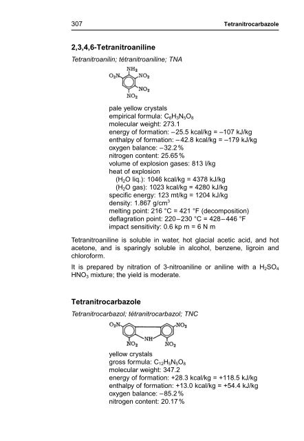 R. Meyer J. Köhler A. Homburg Explosives