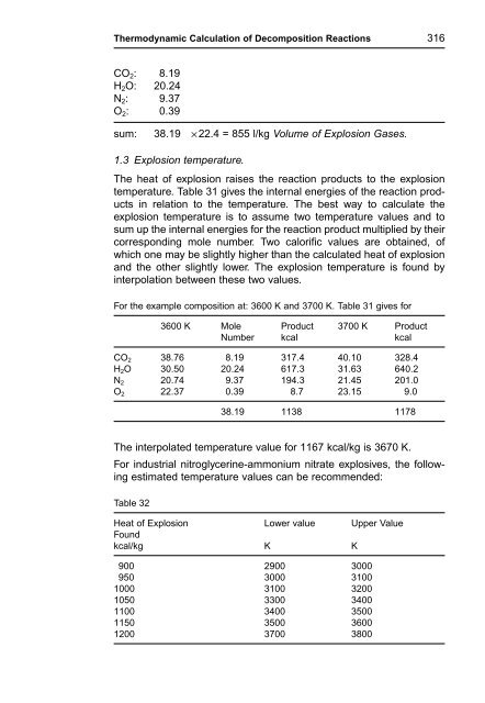 R. Meyer J. Köhler A. Homburg Explosives