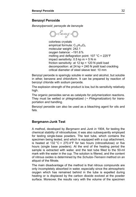 R. Meyer J. Köhler A. Homburg Explosives