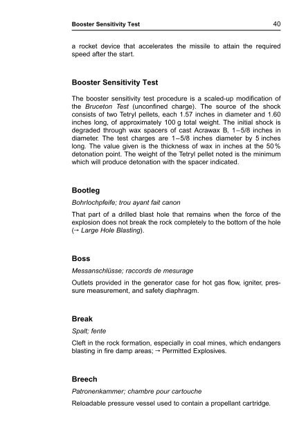 R. Meyer J. Köhler A. Homburg Explosives