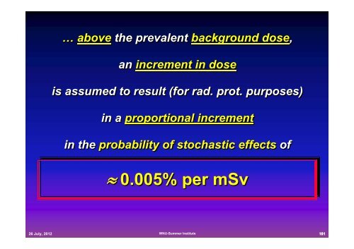 Radiation Protection Radiation Protection