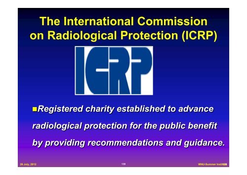 Radiation Protection Radiation Protection