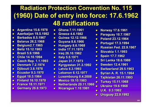 Radiation Protection Radiation Protection