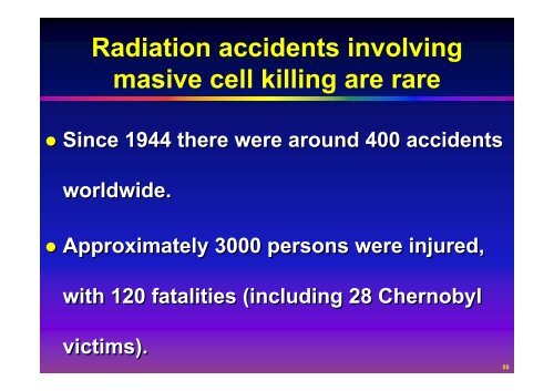 Radiation Protection Radiation Protection