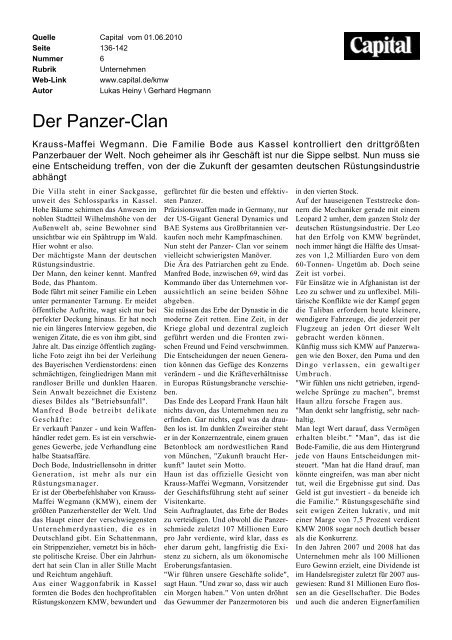 Der Panzer-Clan