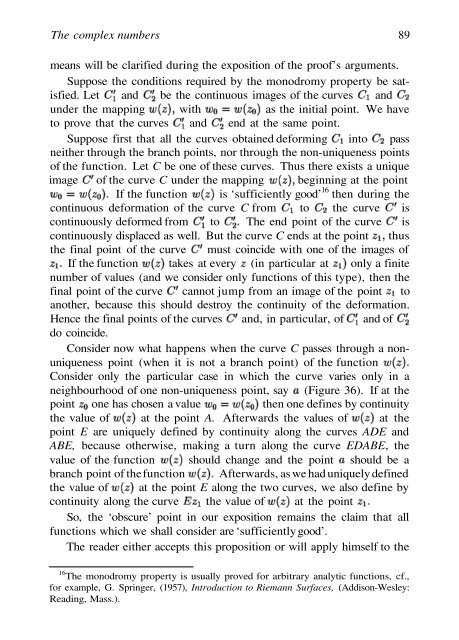 Abel's theorem in problems and solutions - School of Mathematics