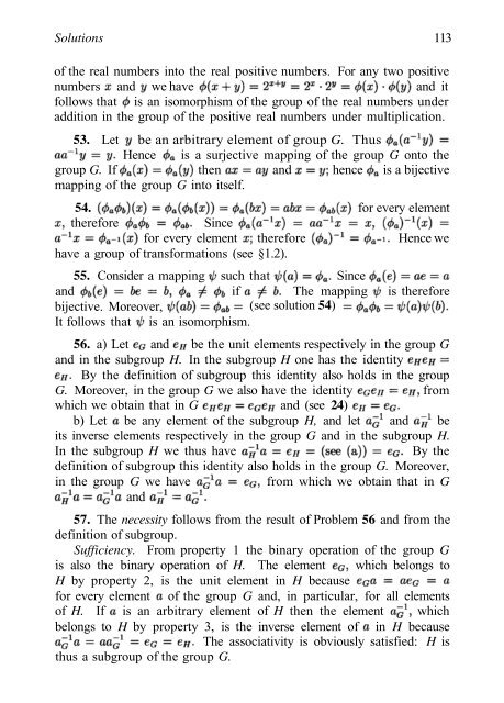 Abel's theorem in problems and solutions - School of Mathematics