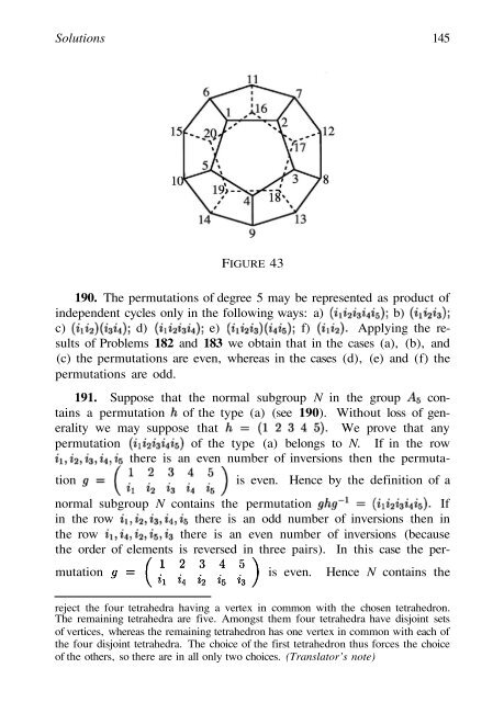 Abel's theorem in problems and solutions - School of Mathematics