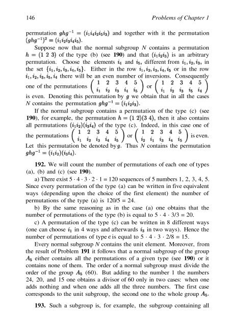 Abel's theorem in problems and solutions - School of Mathematics