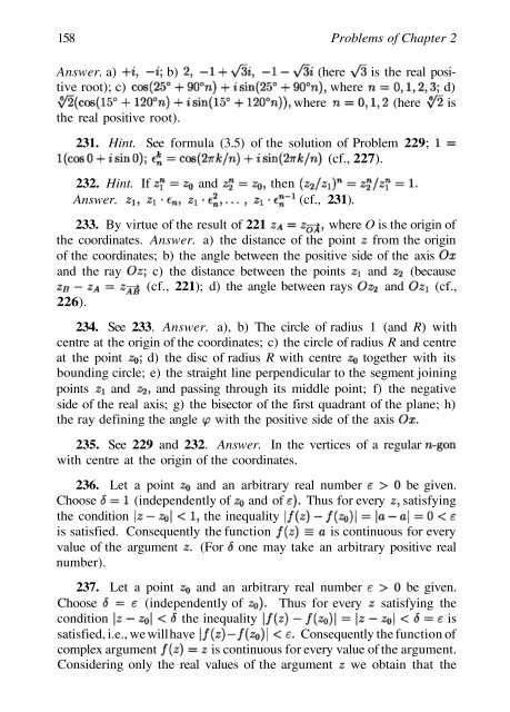 Abel's theorem in problems and solutions - School of Mathematics