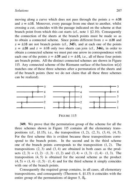 Abel's theorem in problems and solutions - School of Mathematics