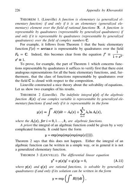 Abel's theorem in problems and solutions - School of Mathematics