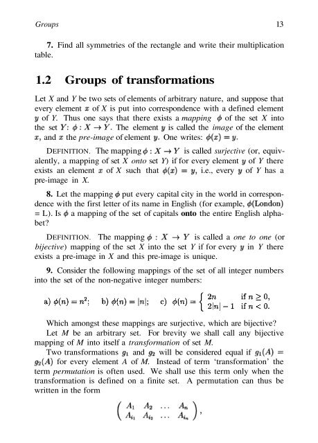 Abel's theorem in problems and solutions - School of Mathematics