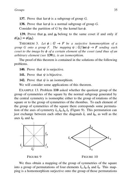 Abel's theorem in problems and solutions - School of Mathematics