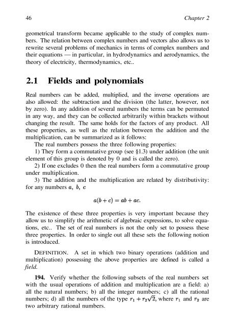 Abel's theorem in problems and solutions - School of Mathematics