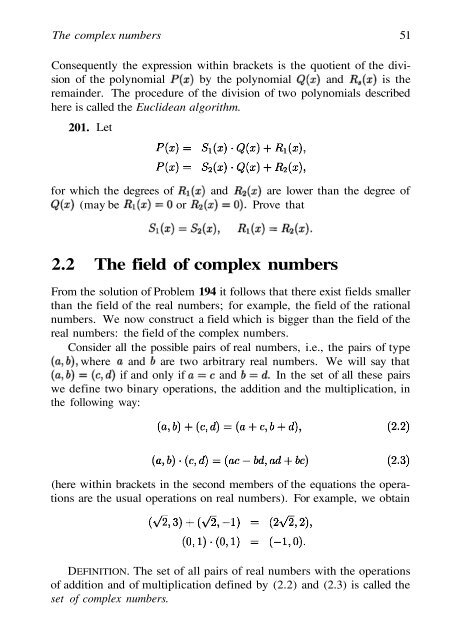 Abel's theorem in problems and solutions - School of Mathematics