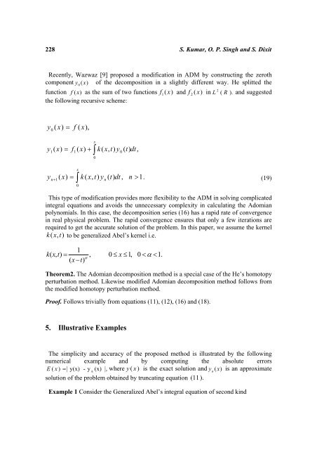 An Analytic Algorithm for Generalized Abel Integral Equation