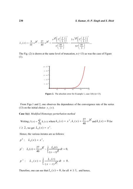 An Analytic Algorithm for Generalized Abel Integral Equation