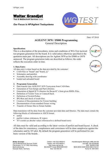 Walter Grandjot Test Und Messtechnik Services Gmbh