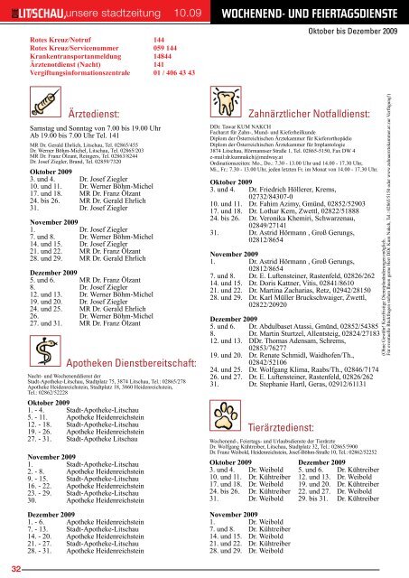 Das Spektakel ist nun vorüber - Litschau