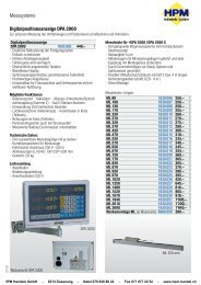 Messsysteme Diverses - HPM Handels Shop