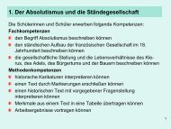 1. Der Absolutismus und die Ständegesellschaft - Berufsbildende ...