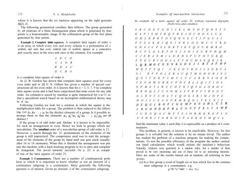 COMPUTATIONAL PROBLEMS IN ABSTRACT ALGEBRA.