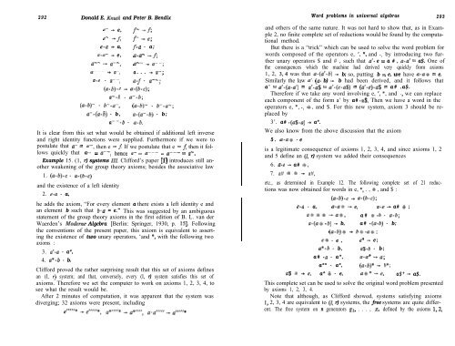 COMPUTATIONAL PROBLEMS IN ABSTRACT ALGEBRA.