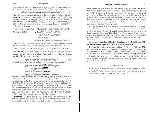 COMPUTATIONAL PROBLEMS IN ABSTRACT ALGEBRA.