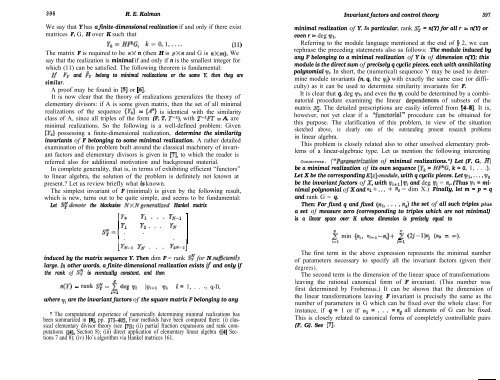 COMPUTATIONAL PROBLEMS IN ABSTRACT ALGEBRA.